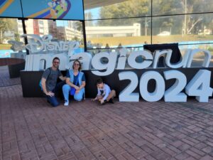 Letreiro Disney Magic Run 2024