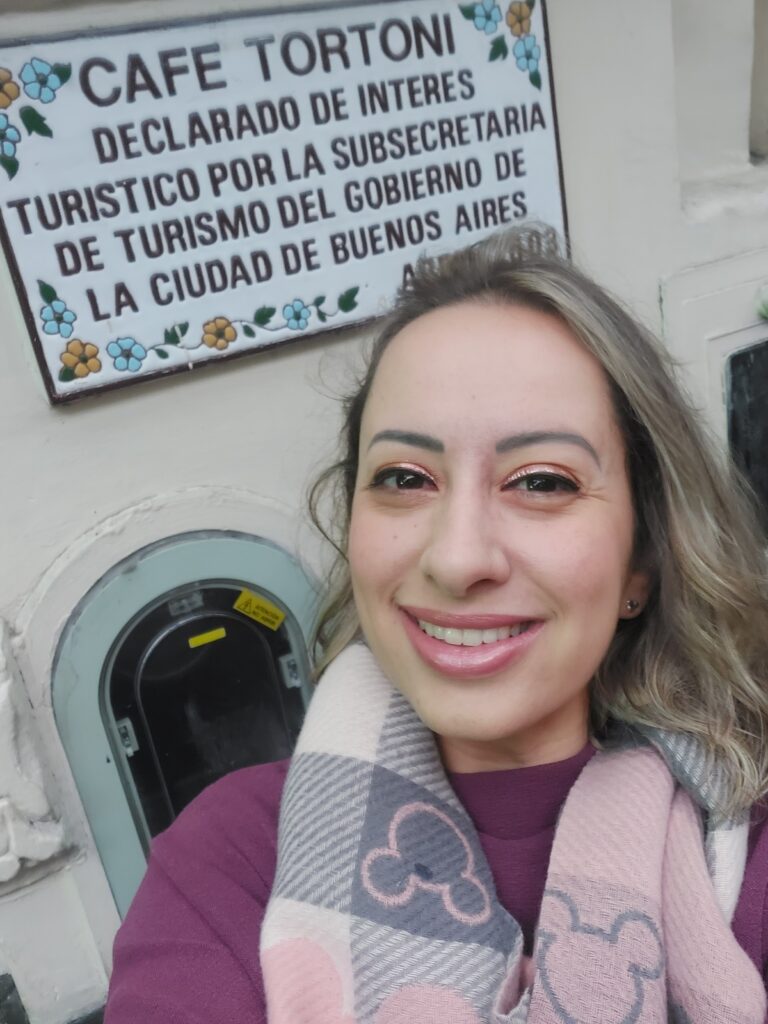 Placa turismo Café Tortoni