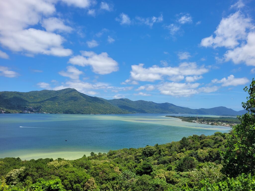 Lagoa da Conceição vista do Mirante da Praia Mole