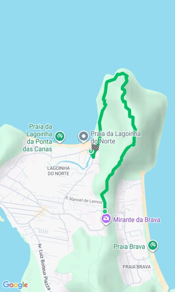 Percurso Trilha do Morro do Rapa