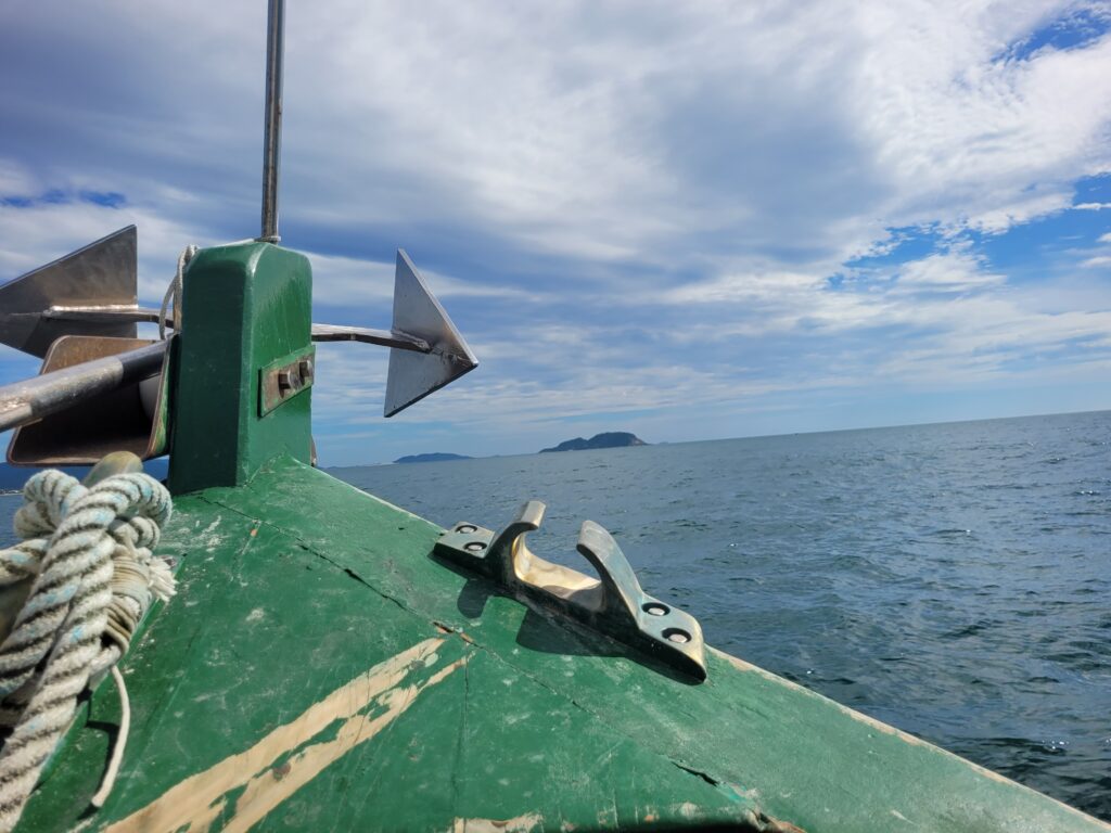 Travessia para Ilha do Campeche