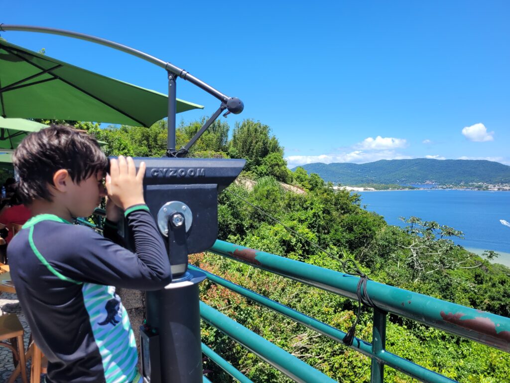 Luneta no MIrante da Praia Mole