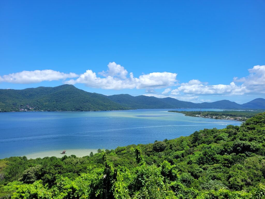 Vista da Lagoa da Conceição Mirante da Praia Mole