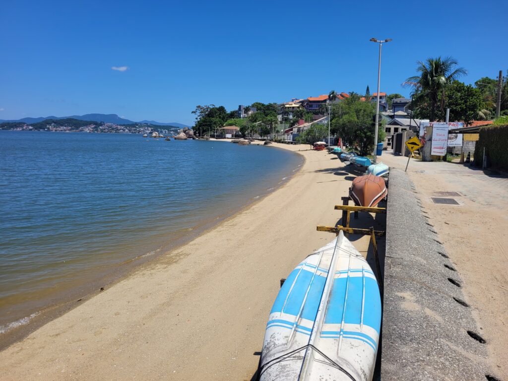 Praias do Continente Praia das Palmeiras Florianópolis