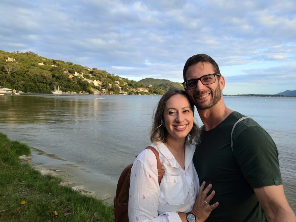 Casal na Lagoa da Conceição