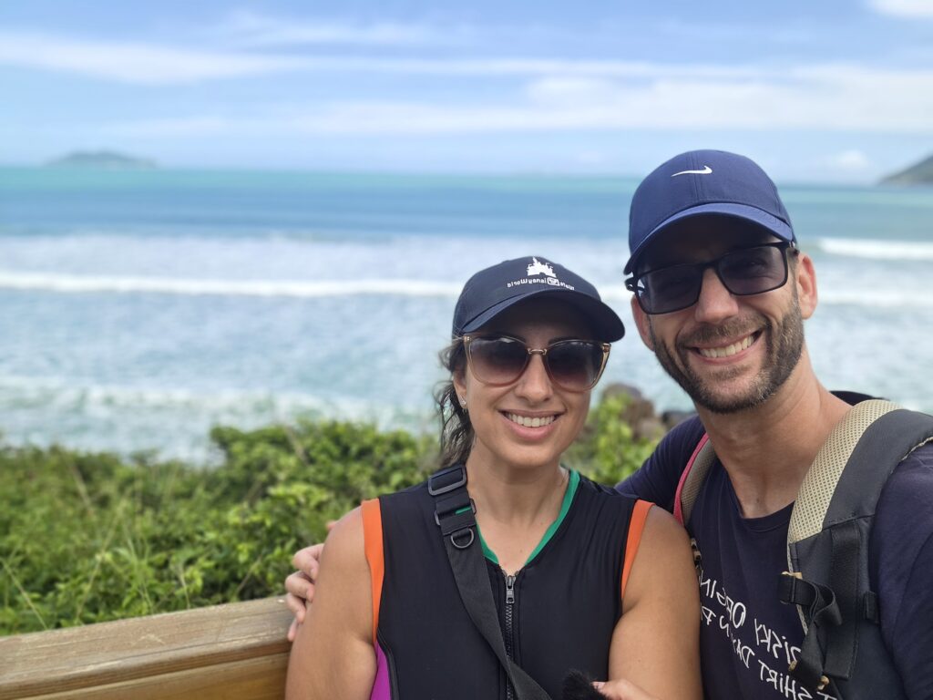 Casal na Praia da Solidão