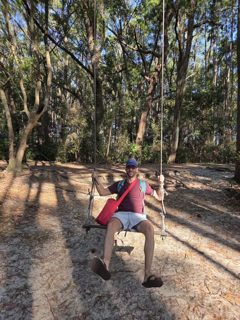 Balanço na Floresta do Moçambique