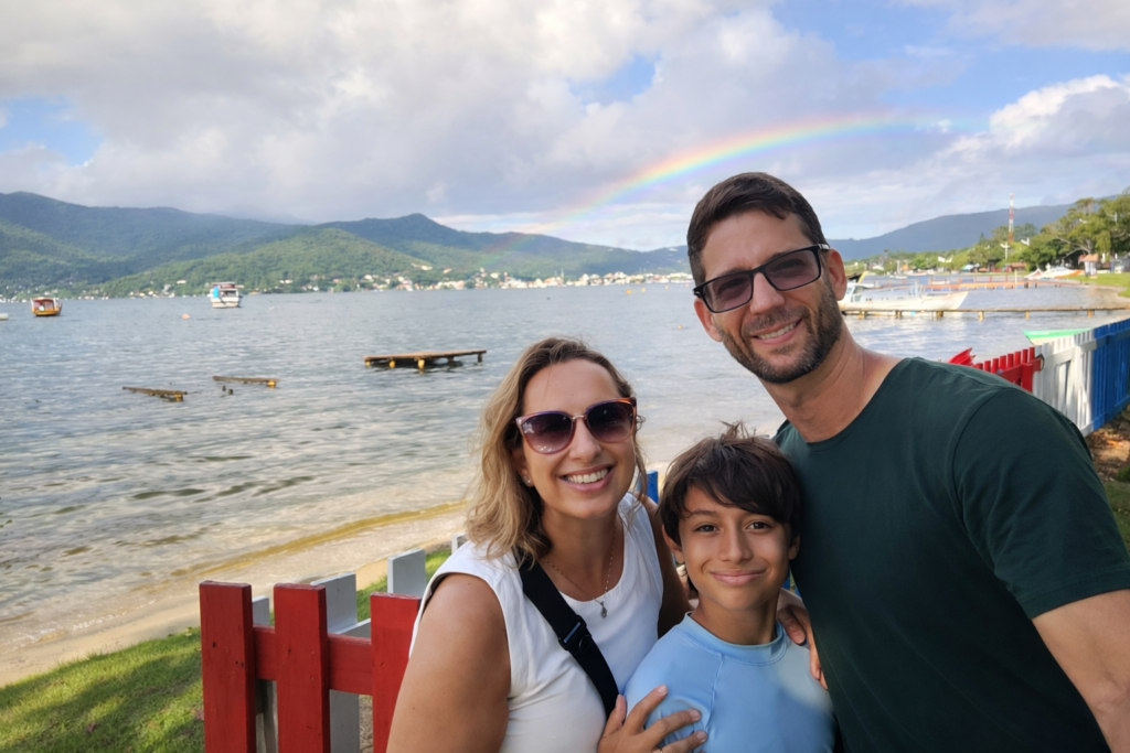 Arco-Íris na Lagoa da Conceição