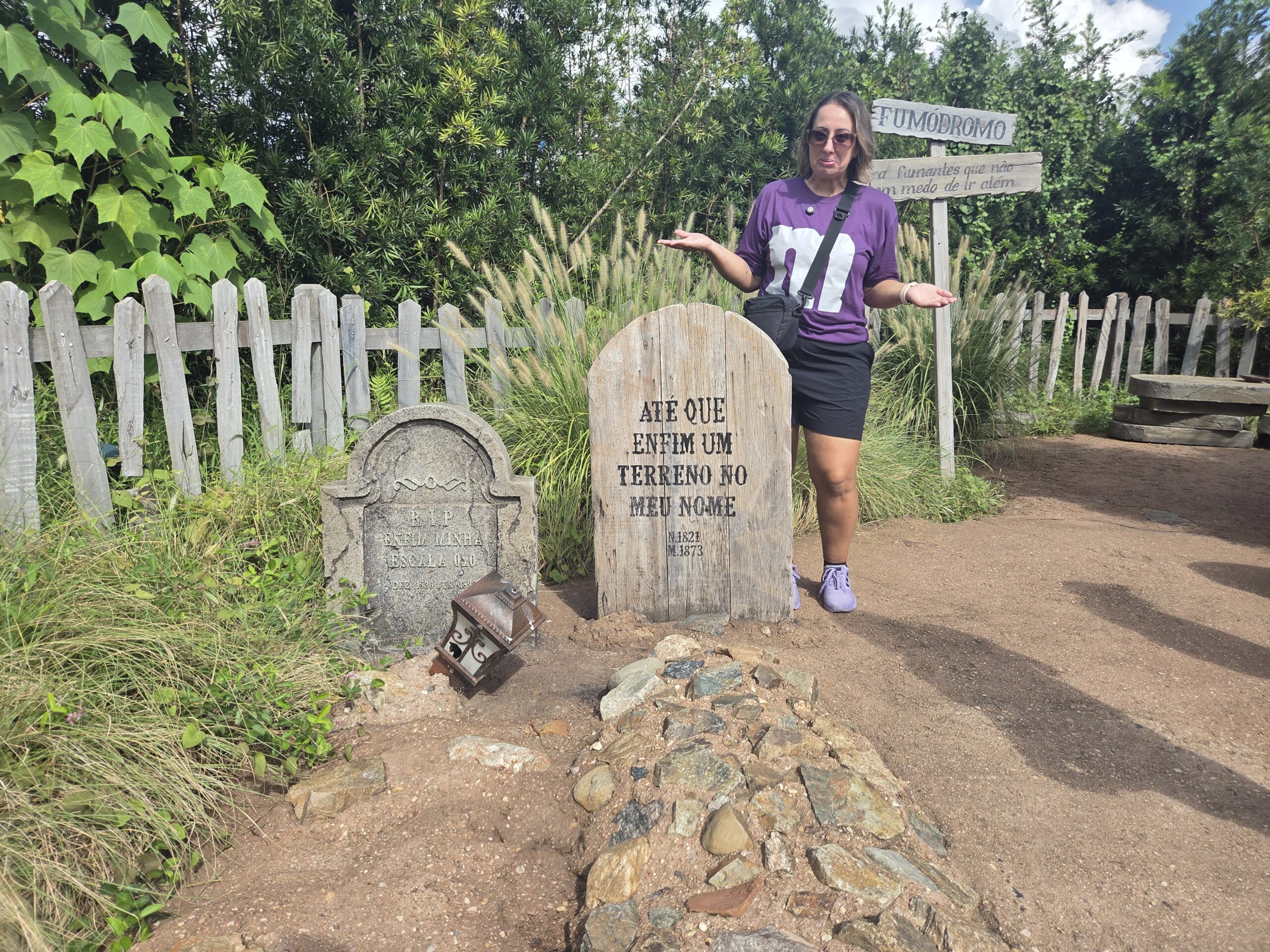 Foto divertida no Beto Carrero