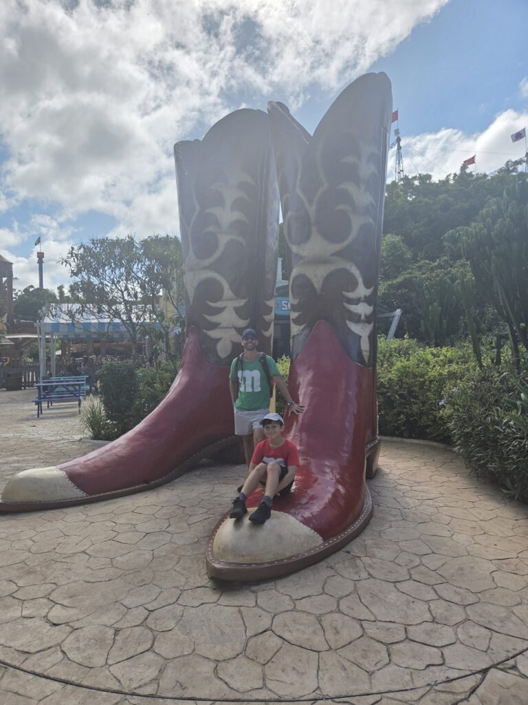 Foto divertida no Beto Carrero