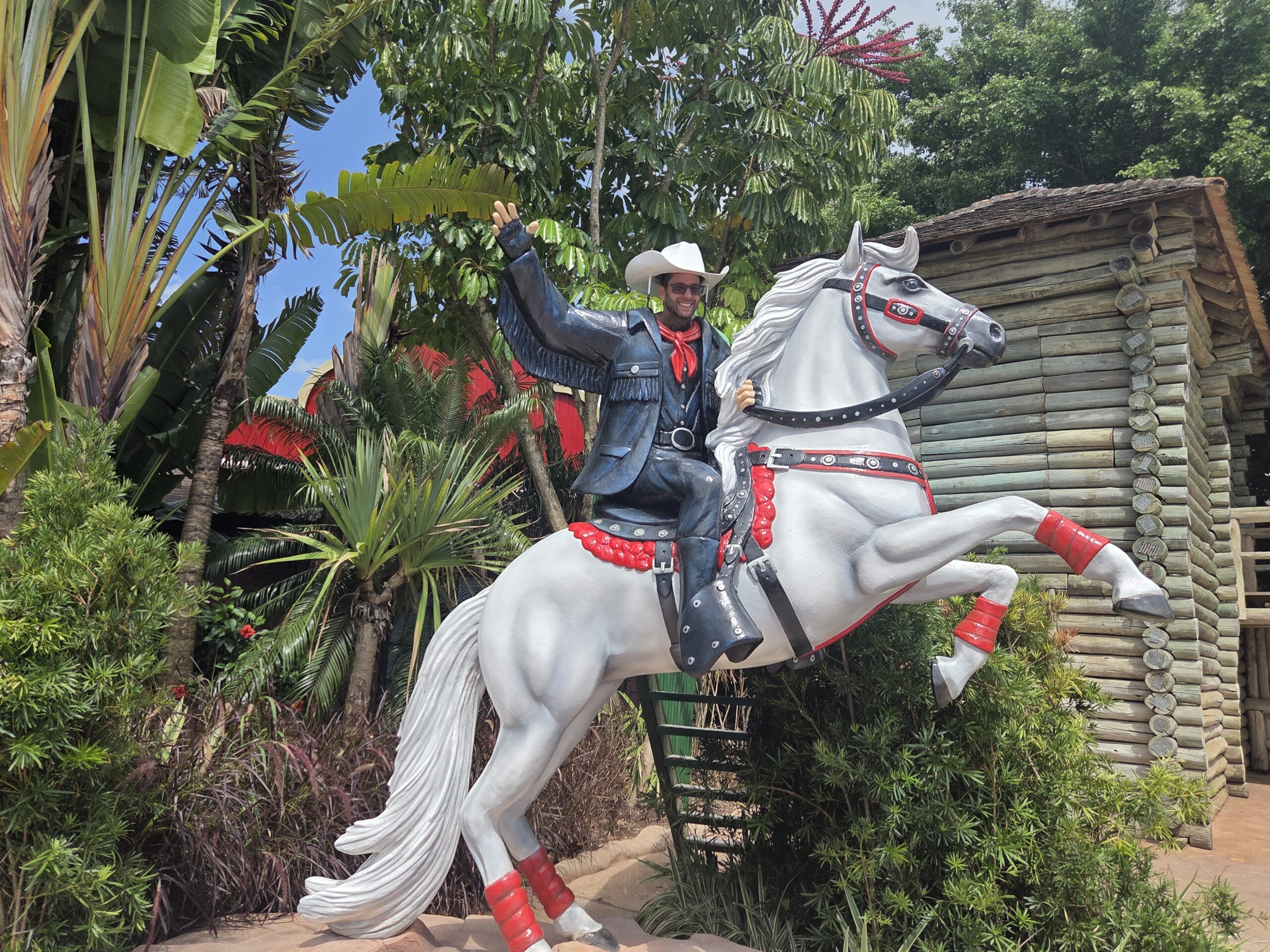 Foto divertida no Beto Carrero