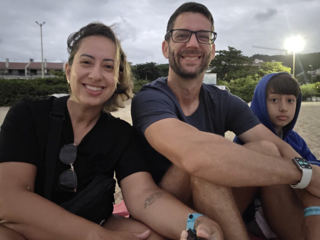 Nascer do sol na Praia Brava Florianópolis