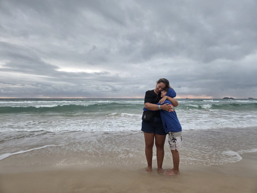 Nascer do sol na Praia Brava Florianópolis