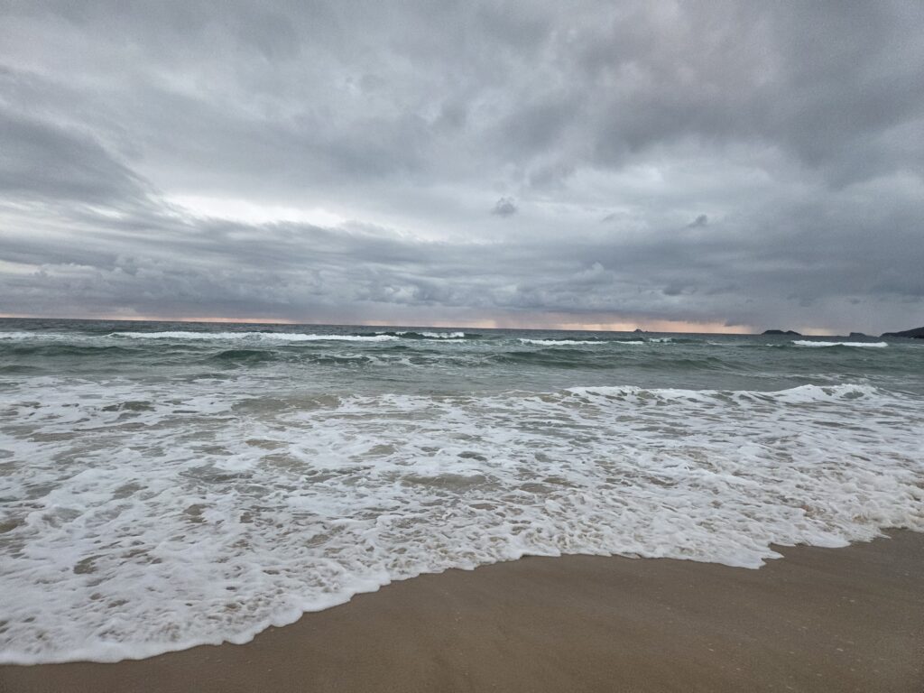 Nascer do sol na Praia Brava Florianópolis