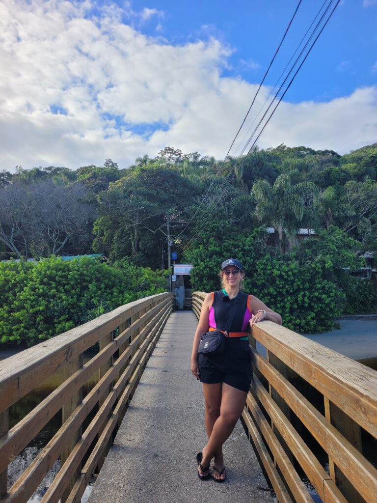 Ponte entre Praia da Armação e Matadeiro
