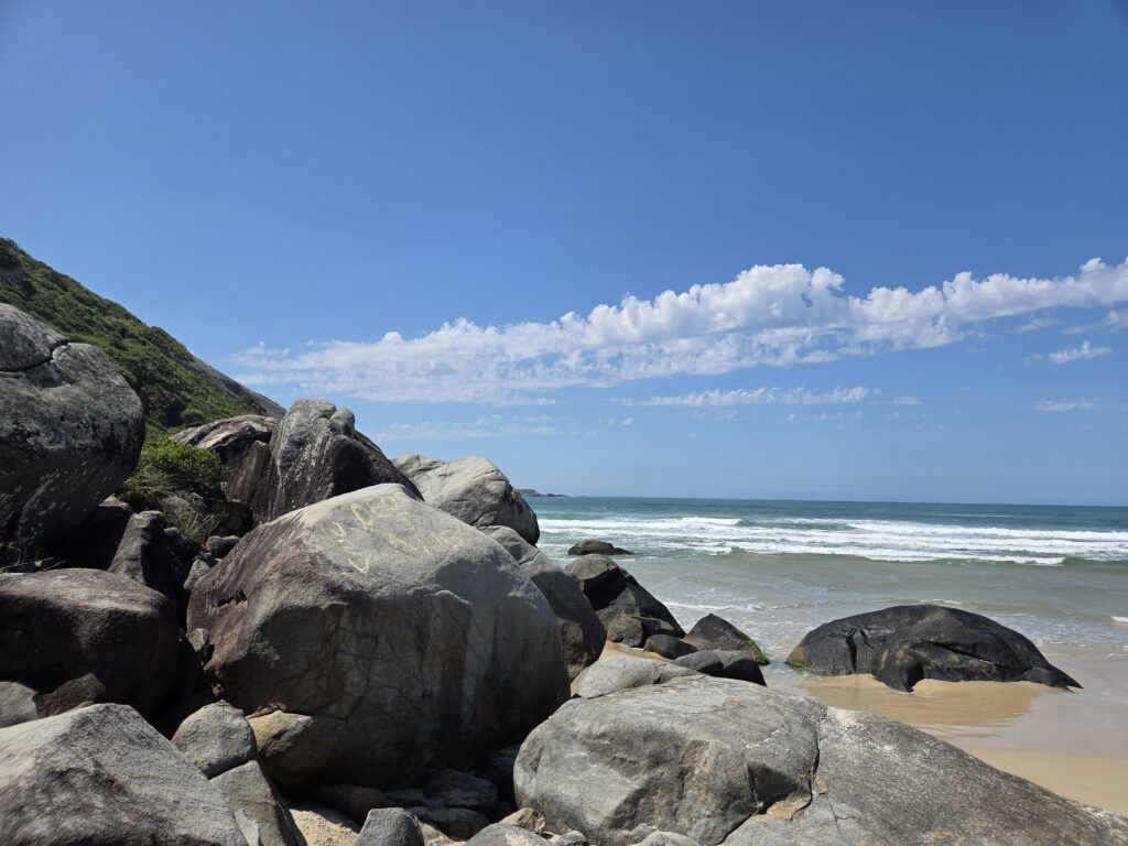 Praia do Moçambique lado Norte