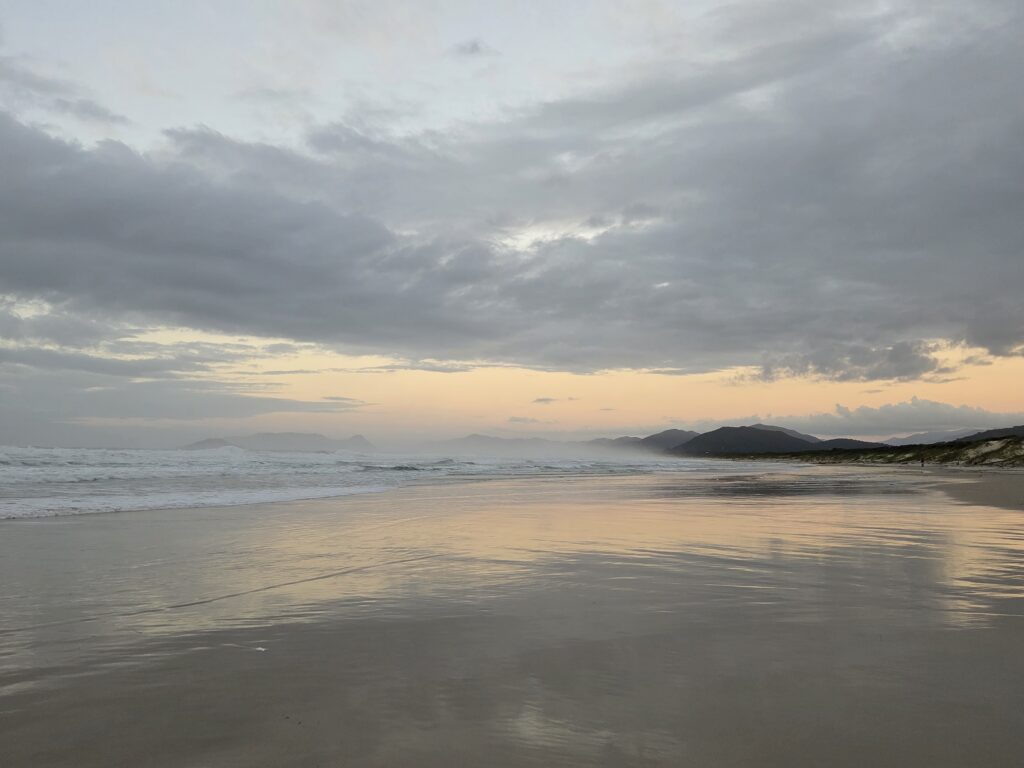 Amanhecer na Praia da Joaquina