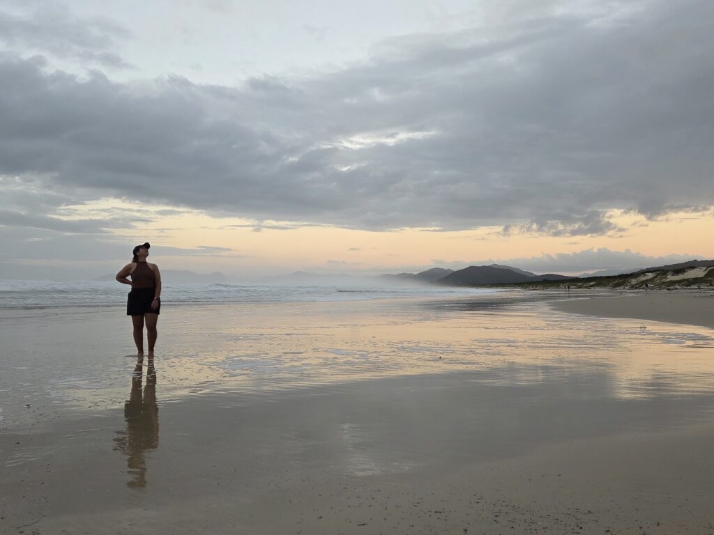 Amanhecer na Praia da Joaquina