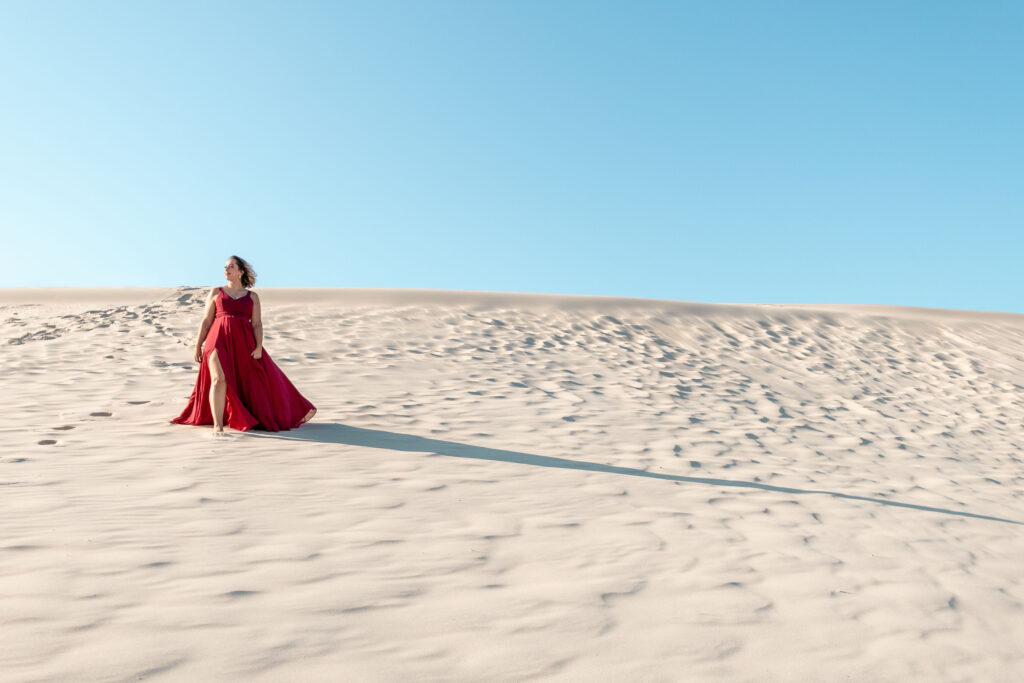 Ensaio fotográfico nas dunas da Joaquina