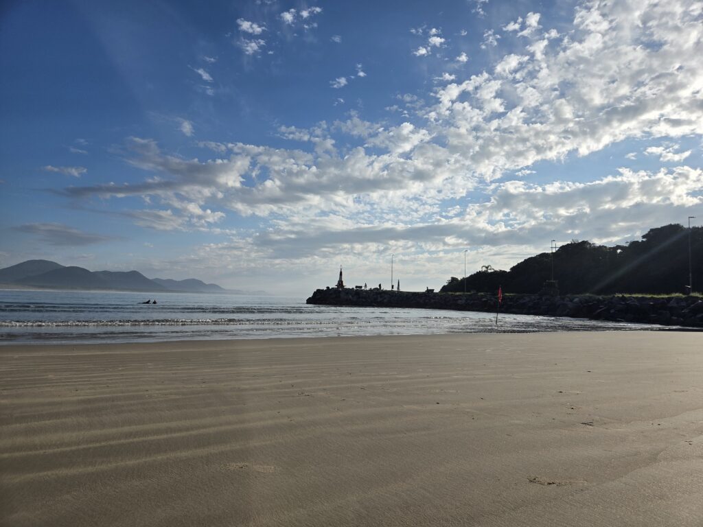 Praia Barra da Lagoa Florianópolis