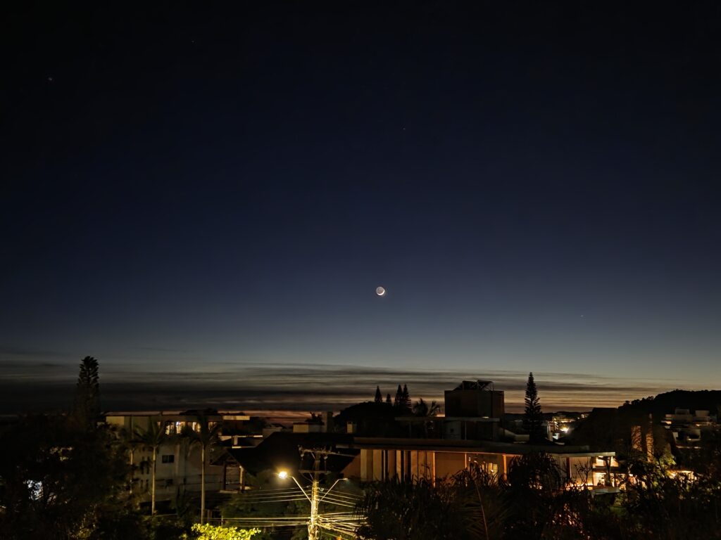 Nascer do sol em Jurerê