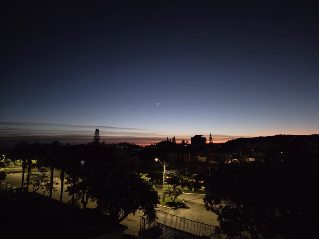 Nascer do sol em Jurerê