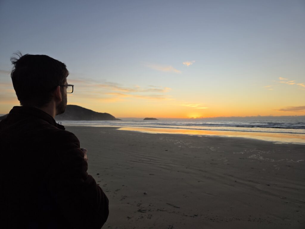 Nascer do Sol na Praia do Santinho