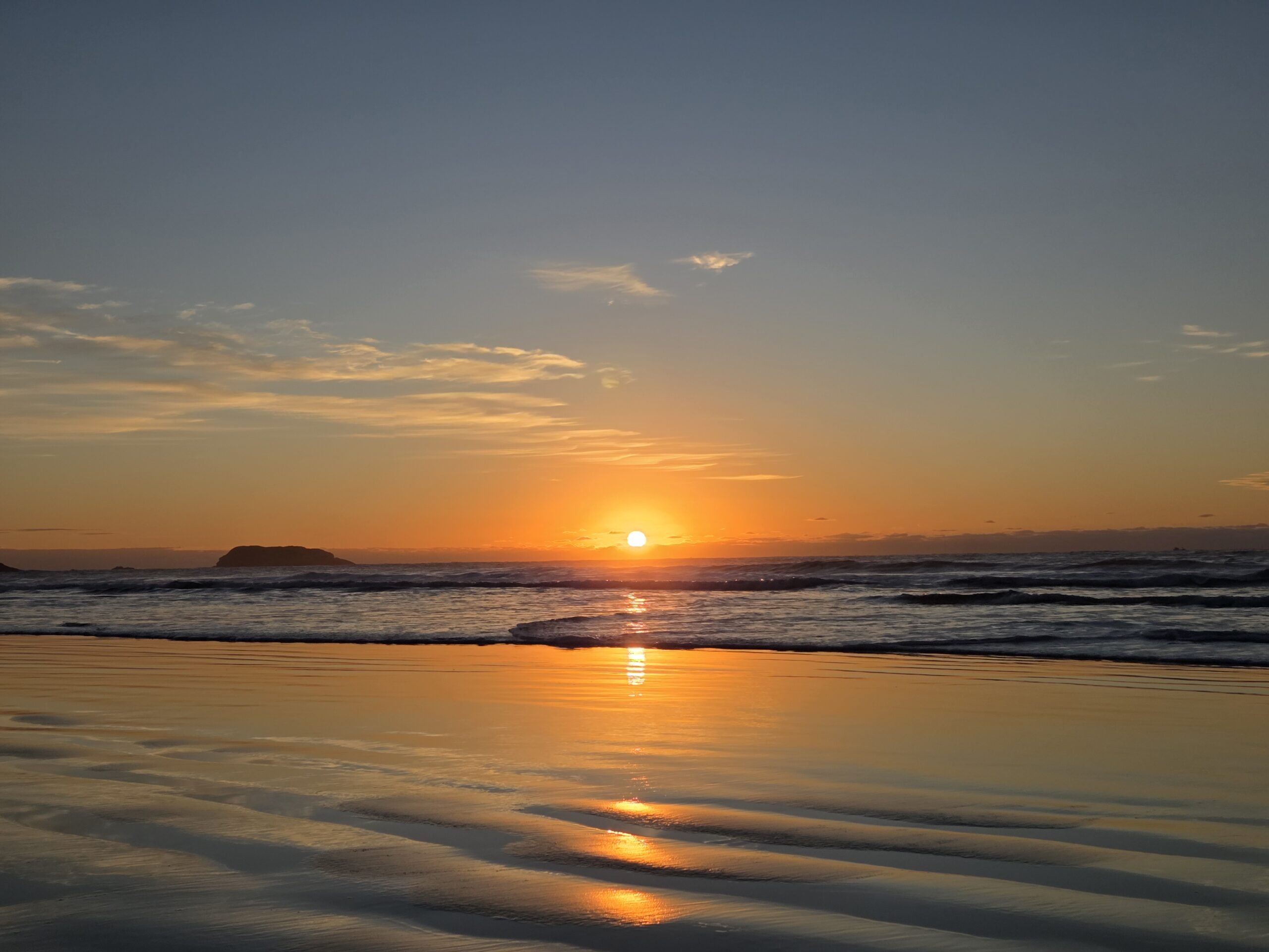 Nascer do Sol na Praia do Santinho