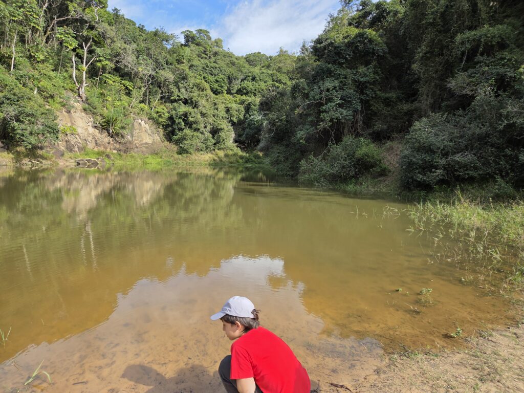 Retorno trilha do Santinho