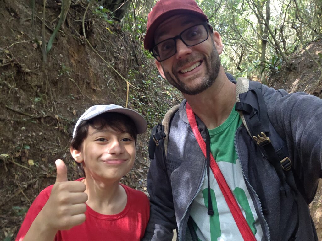 Retorno trilha do Santinho