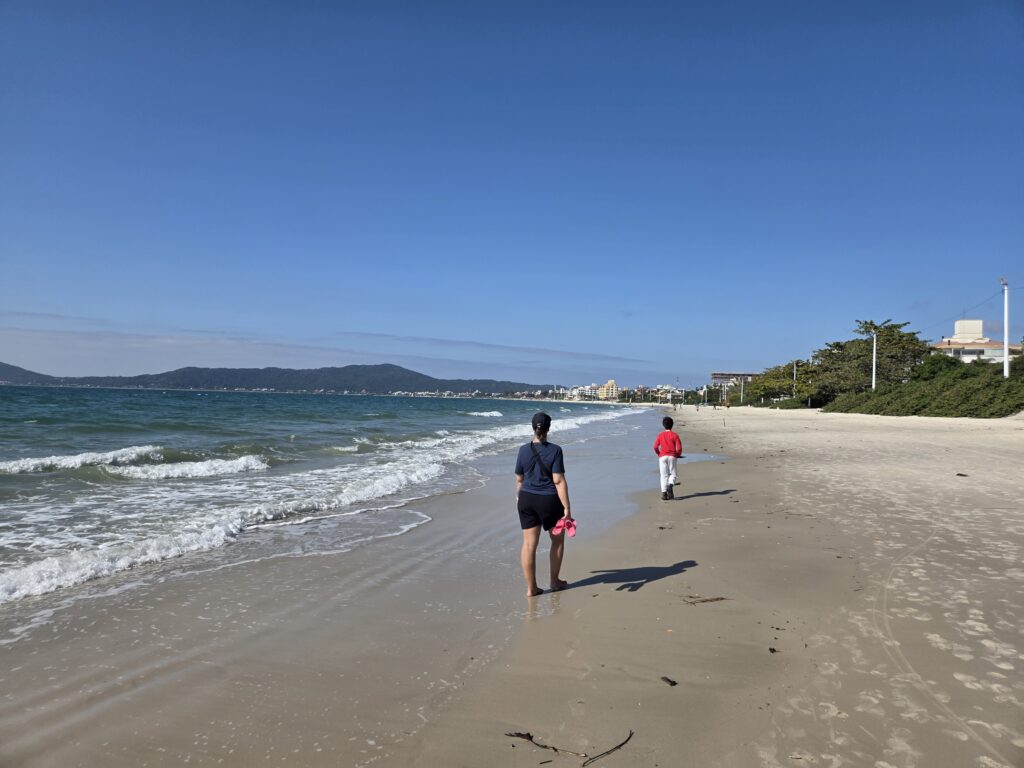 Canto esquerdo Praia de Canasvieiras