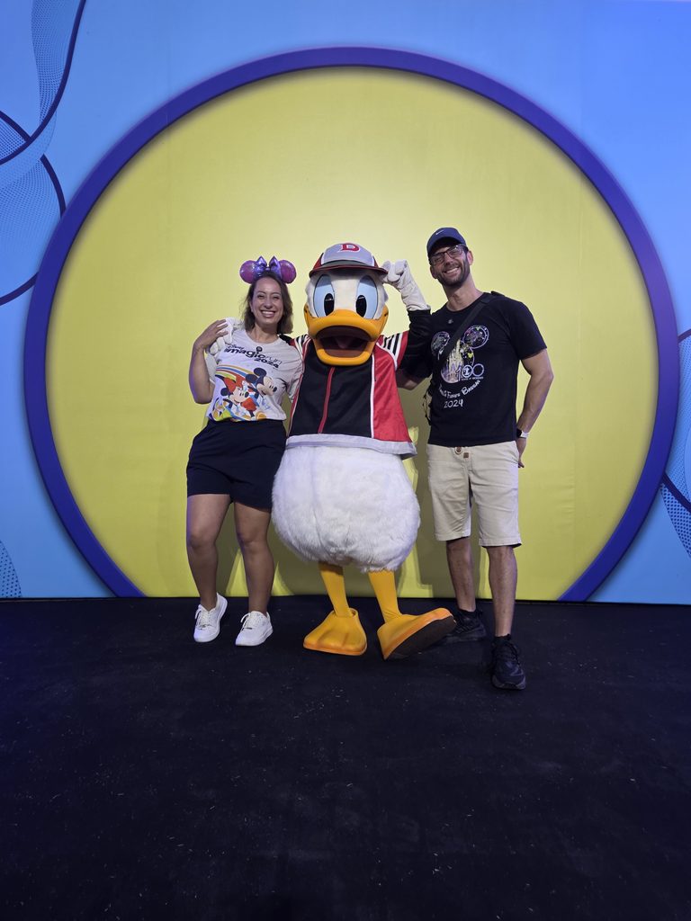 Pato Donald na Disney Magic Run Floripa
