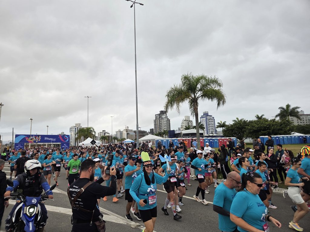 Largada Disney Magic Run Floripa