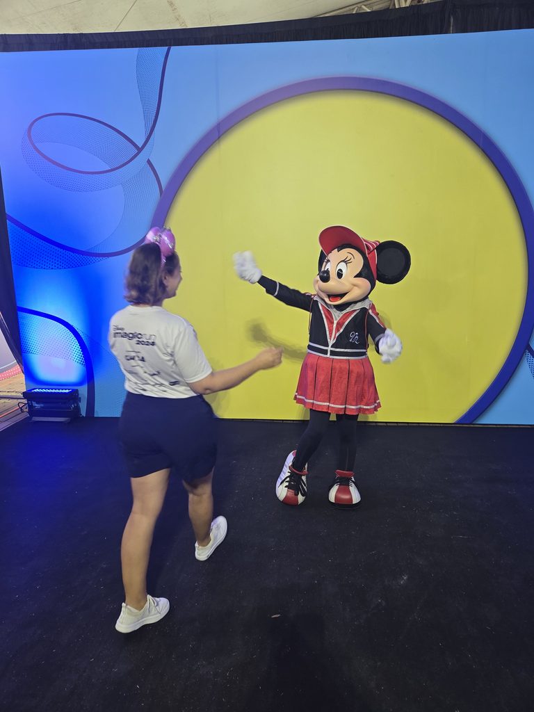 Minnie na Disney Magic Run Floripa