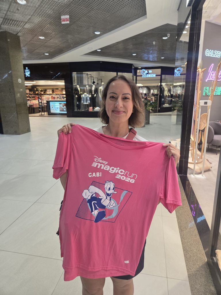 Camiseta personalizada Disney Magic Run Floripa