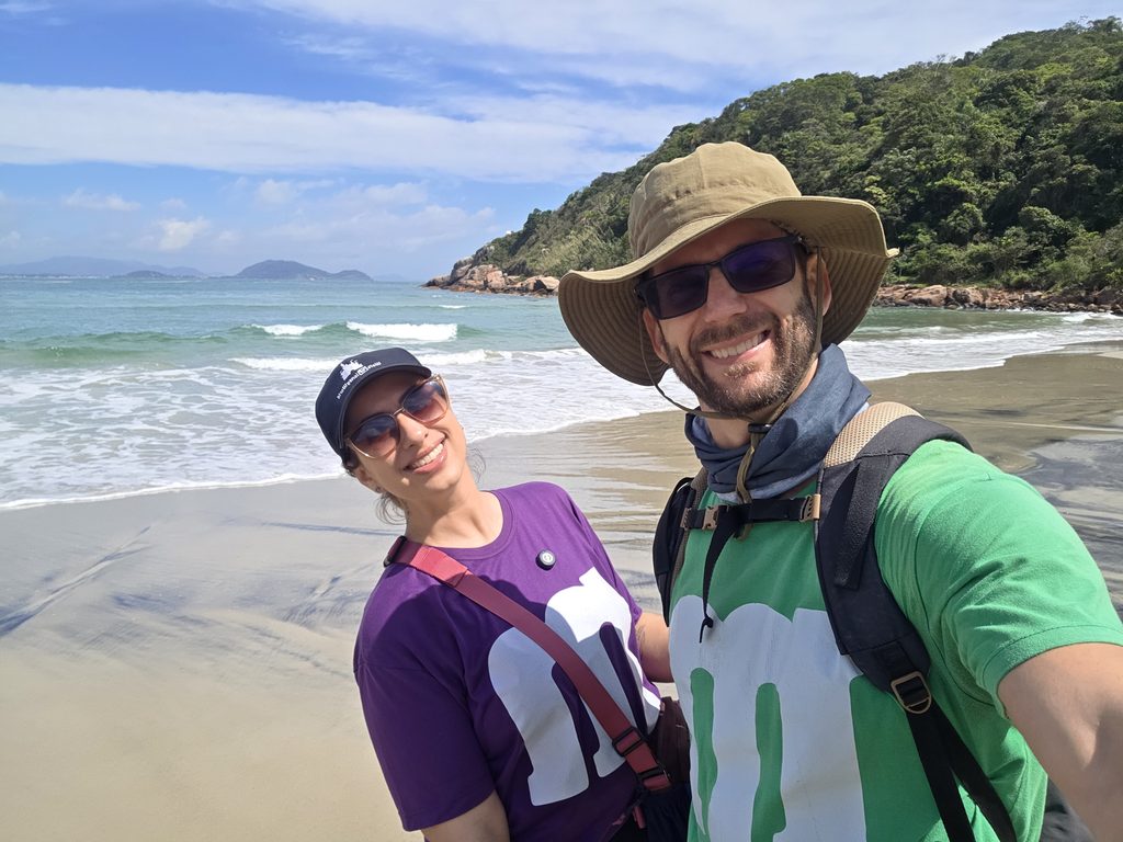 Praia de Naufragados Floripa