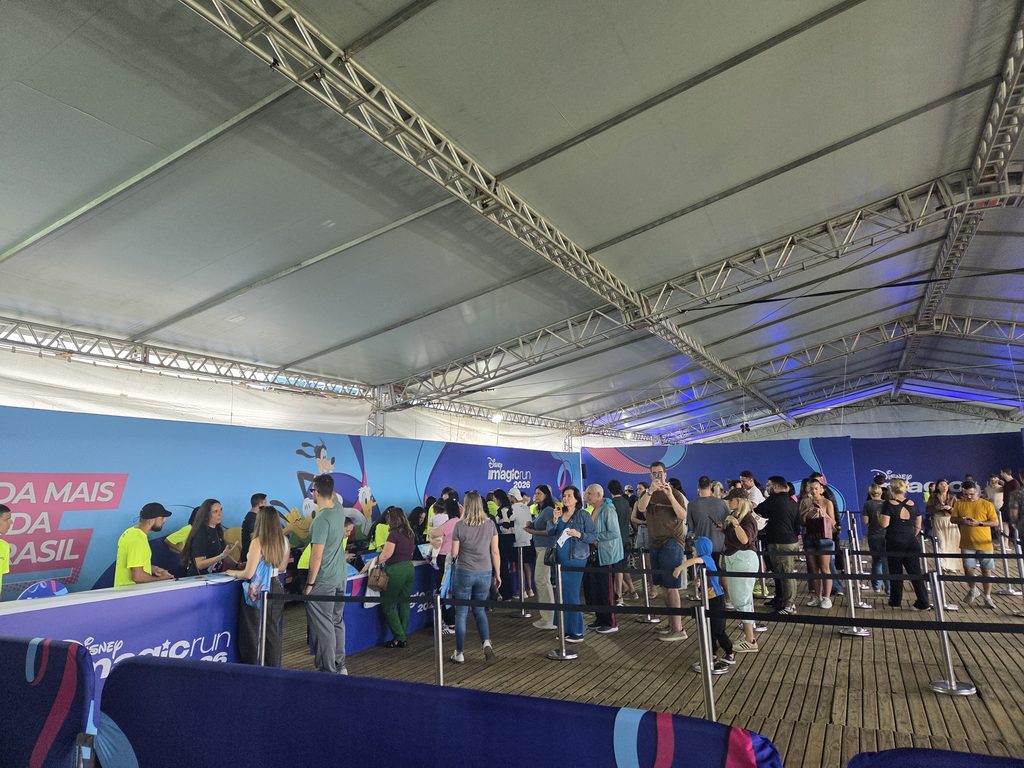 retirada de kits Disney Magic Run Floripa