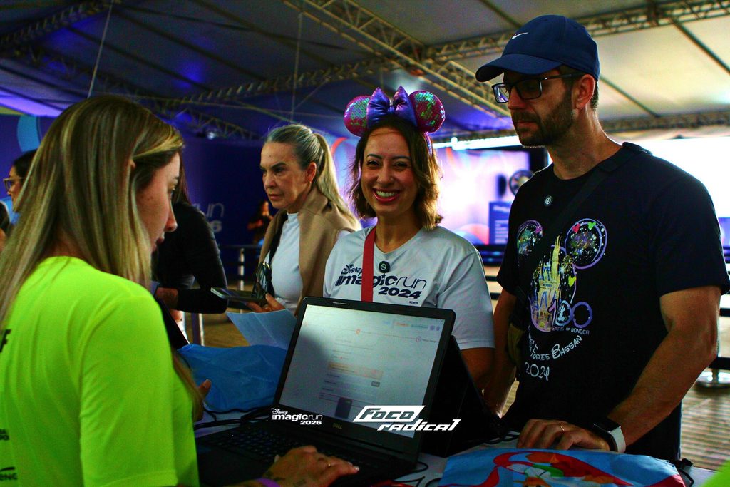 retirada de kits Disney Magic Run Floripa